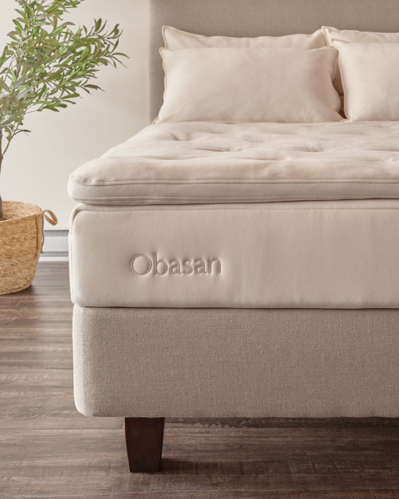 Classic Organic Wool and Latex Mattress Topper (1.5")