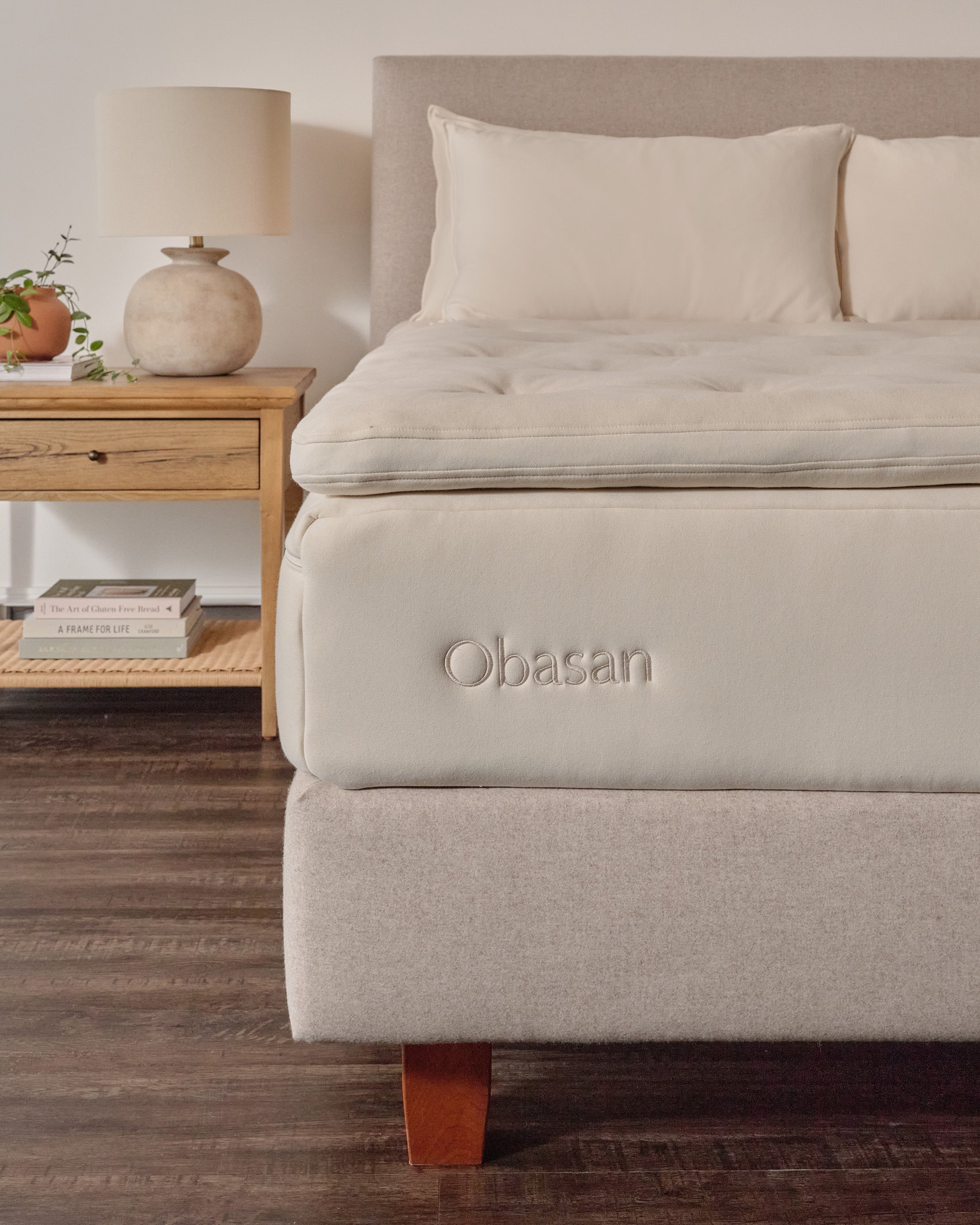 Deluxe Organic Wool and Latex Mattress Topper (2.5")