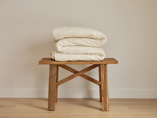 Medium Weight Organic Wool Duvet