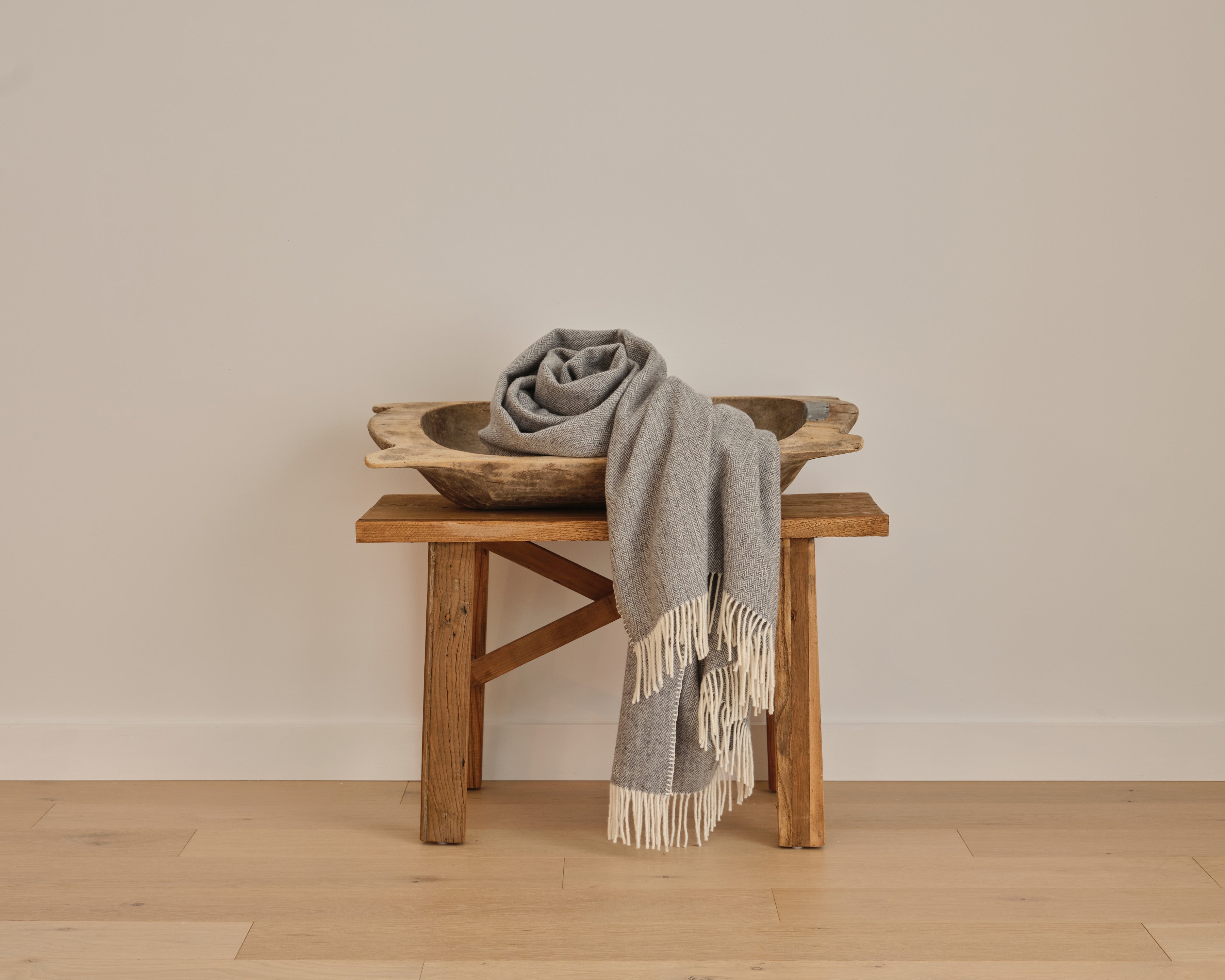 Natural Wool Blanket
